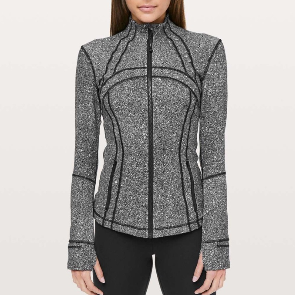 Lululemon Define Jacket Luminesce Splatter White … - image 1